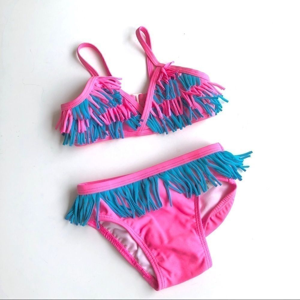 Super Cute Fringe Baby Bikini